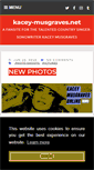 Mobile Screenshot of kacey-musgraves.net